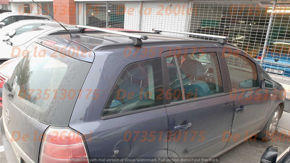 Bare transversale portbagaj OPEL Astra F G H J / Zafira A B C ALUMINIU