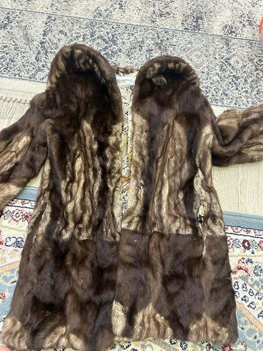 норка шуба короткая