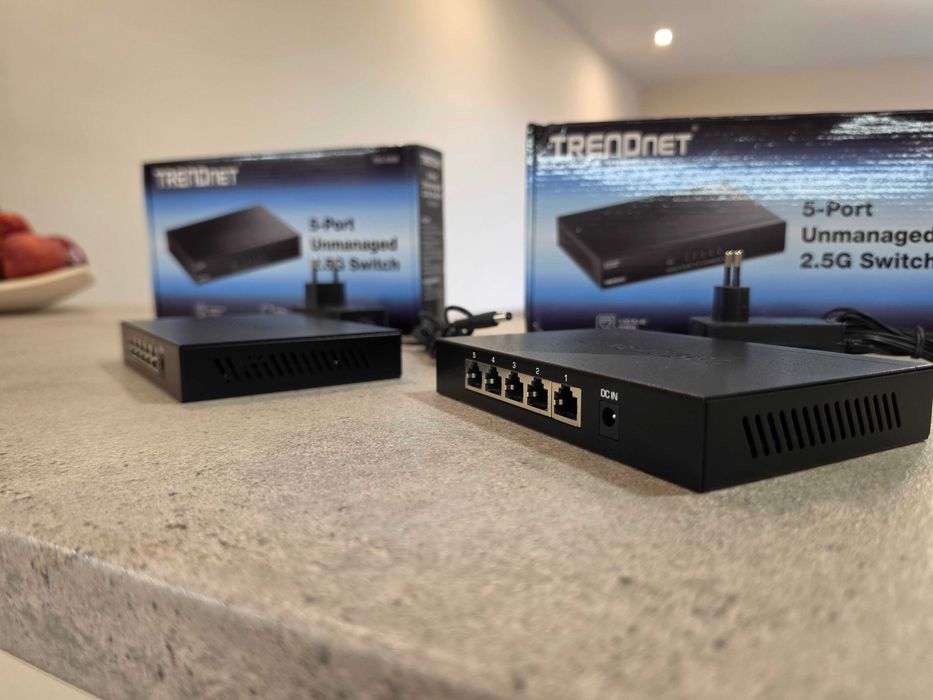 Мрежов суич (комутатор) TRENDnet TEG-S350, Unmanaged Switch 5-Port 2.5 Gbit, 5-Port 2.5GBASE-T в Гаранция