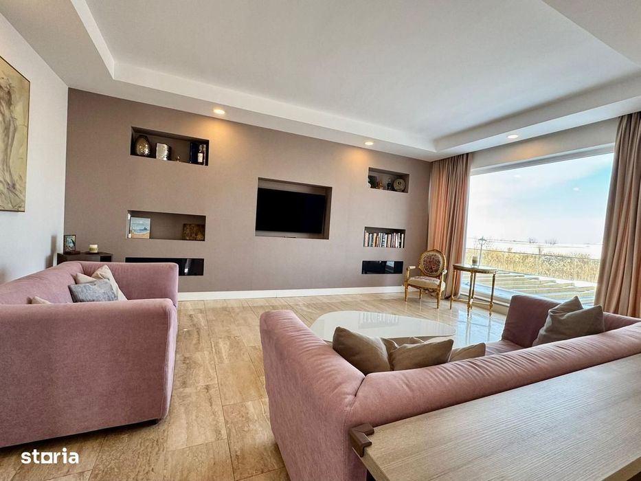 Cosmopolis - Vila Individuala de tip F cu piscina proprie, mobilata