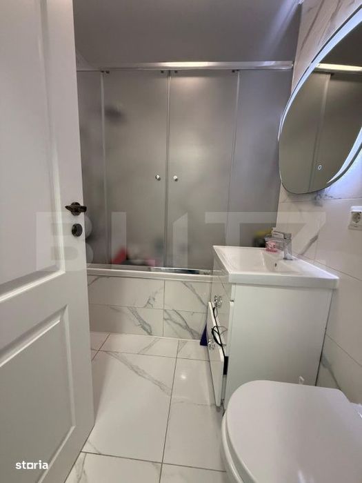 Apartament 3 camere, decomandat, incalzire pardoseala, mobilat utilat
