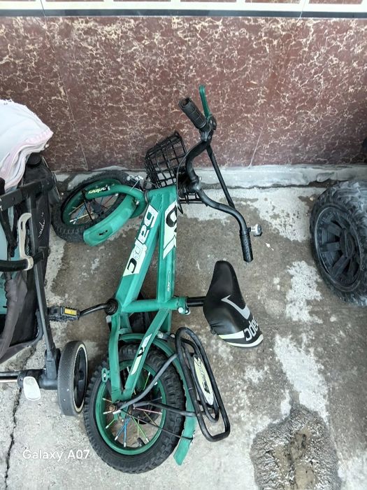 Velosiped va detskiy mashina