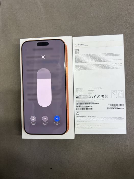 Айфон 17 Pro Max 256гб Оригинал