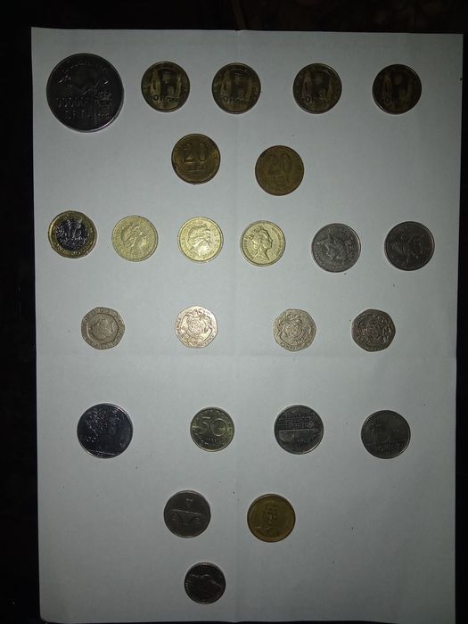 Monede   colectie..