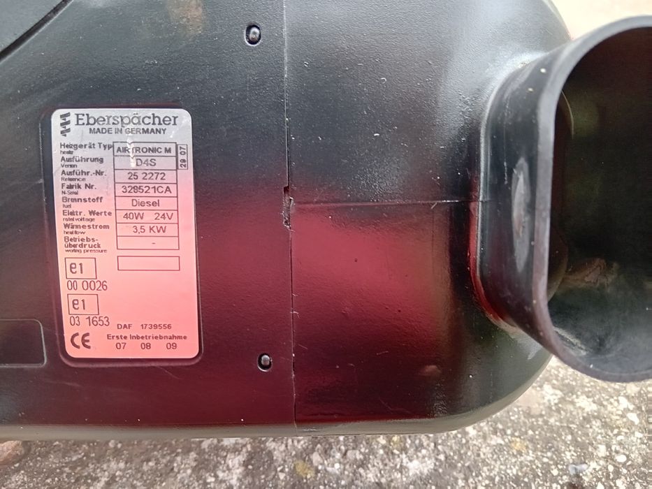 Печка за влекач DAF evro 5