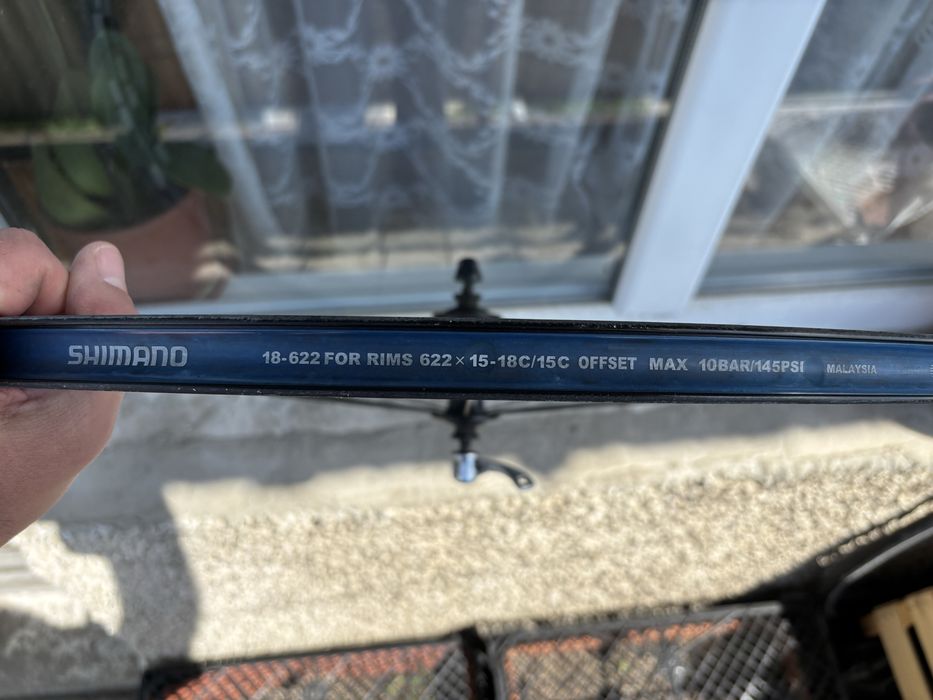 Shimano WH-R500 Предна капла 28” черна