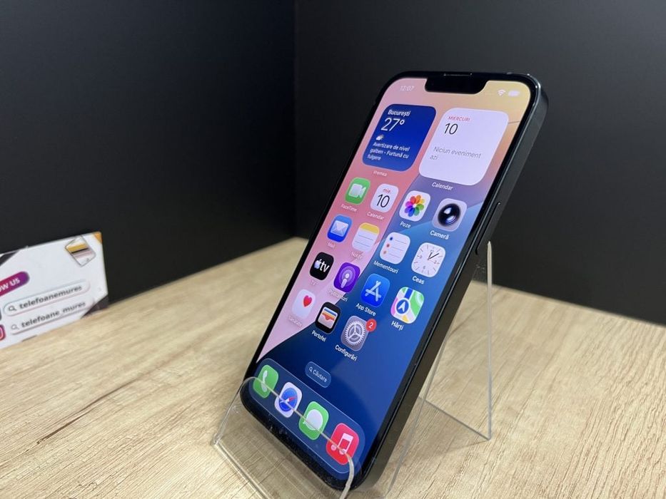 iPhone 13 128Gb Midnight Second-Hand 3 ani garanție, Telefoane Mures