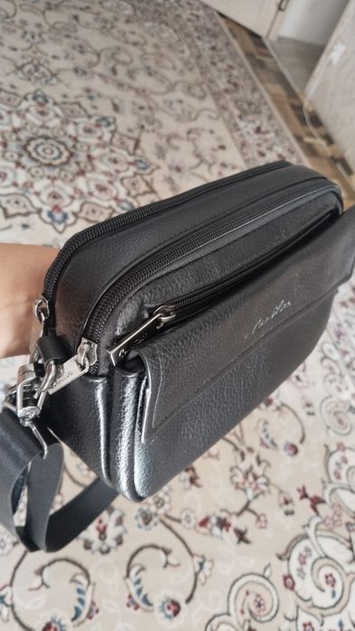 Продам кожанный барсетка