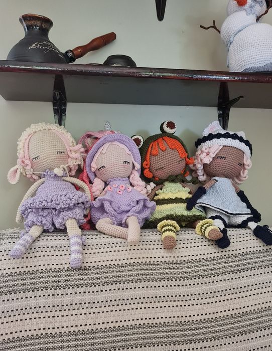 Амигуруми плетени играчки