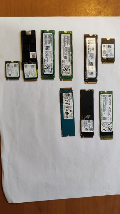 Ssd nvme 512gb..2TB testate 95-100%viata