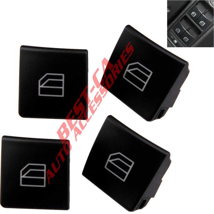 Капак бутон капаче ел.стъкла за Мерцедес Mercedes W204 W212 A207 C207