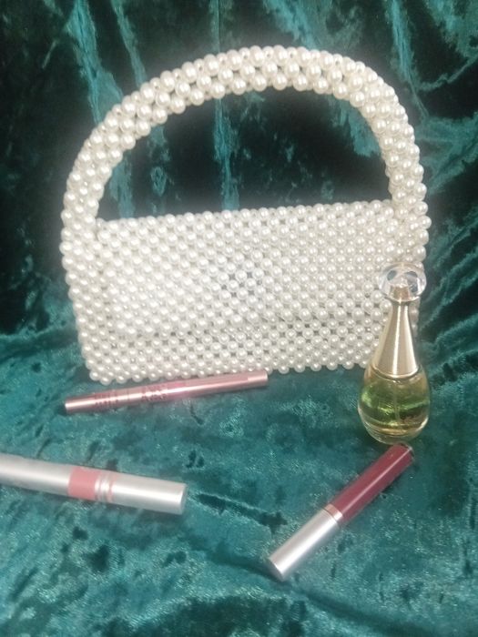 Сумки из бусин, ручная работа