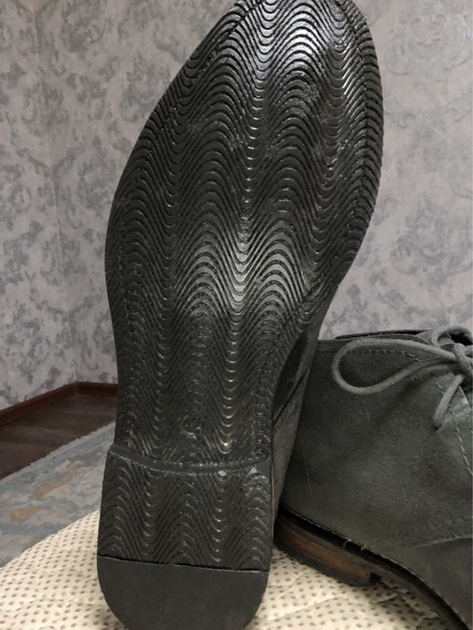 Мужские ботинки из нубука