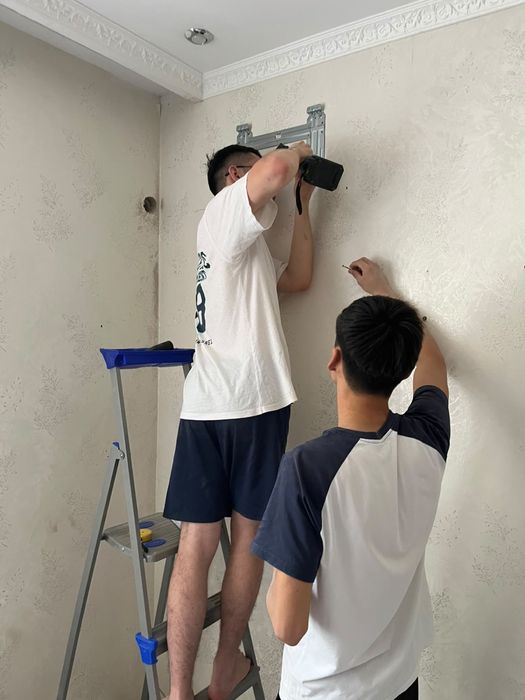 Установка кондиционера