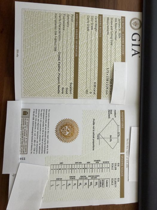 Inel logodna aur roz 18K, diamant natural 0.3ct