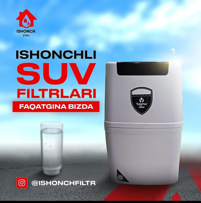 Ishonch filtr suv filtr