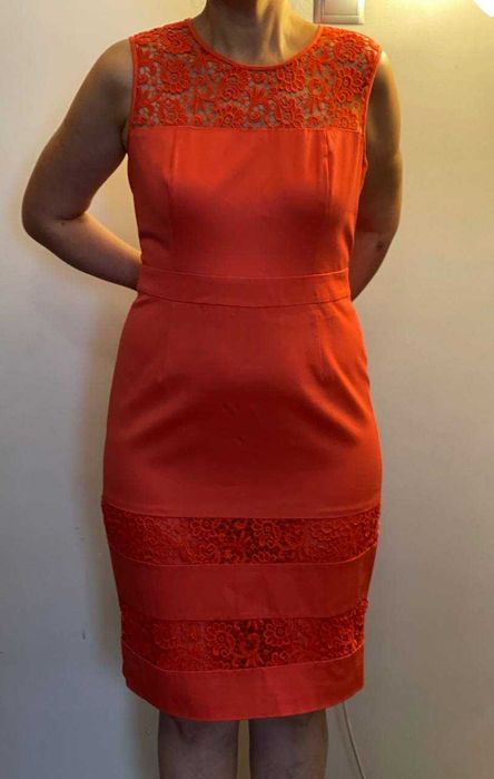 Летнее коктейльное платье