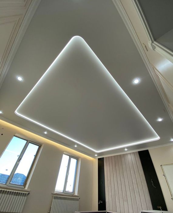 Натяжные потолки