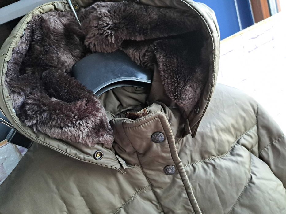 дамско яке,зимно,дълго пухено,шуба гъши пух,Polo,