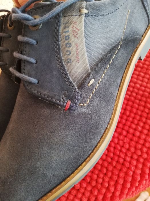 Pantofi piele întoarsă Bugatti nr 43