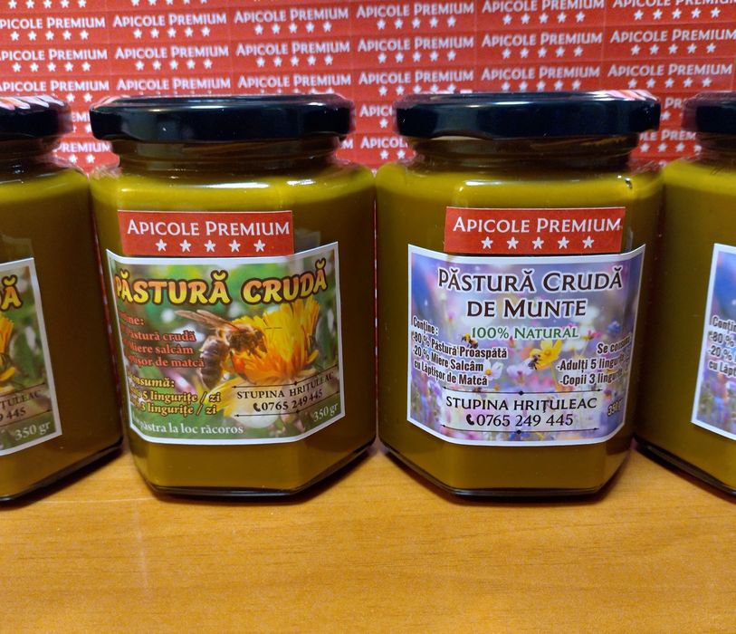 Lăptișor de Matca Pur Crud, Podmore, Apilarnil Pur