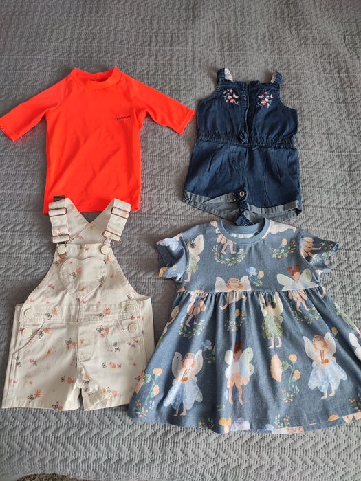 Lot haine de vară pt fetiță marimea 74