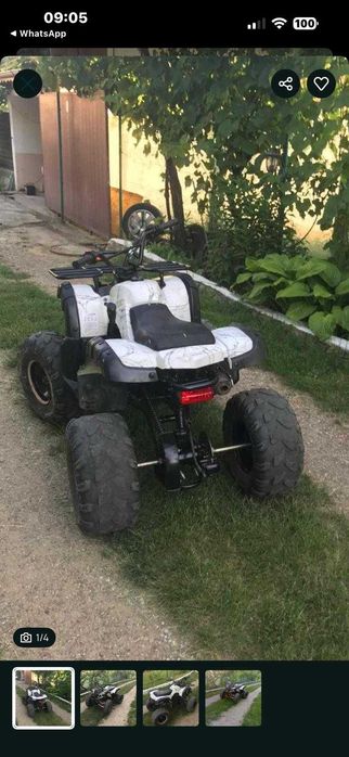 vand atv 125 cutie hidramata