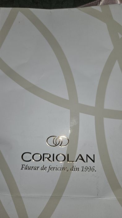 Inel aur alb 18k safir diamante