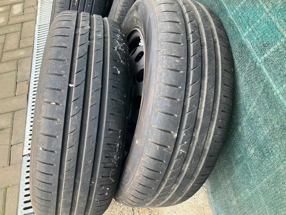 Roti 4x108 + anvelope vara 185 65 R14 compatibile Ford Focus, Fiesta,