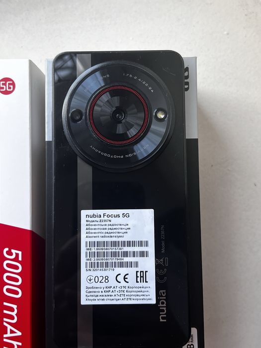 ZTE Nubia Focus 5G 256GB