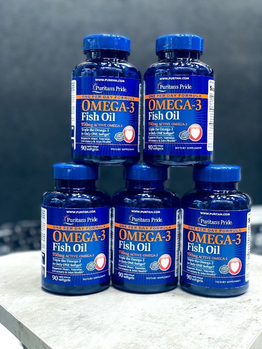 Puritan's Pride Omega-3 950mg Active Omega-3 90softgels