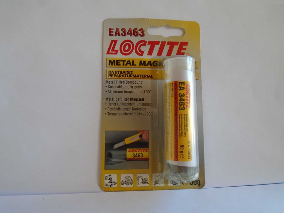 Chit epoxidic metalic LOCTITE EA 3463 Metal Magic Steel, 50g