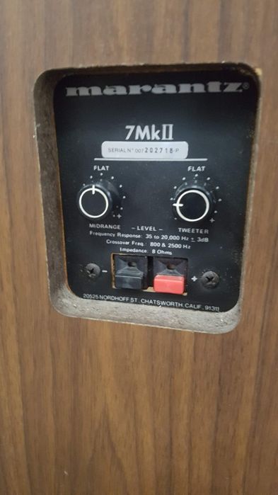 Boxe marantz 7mk2 boxe ca jbl