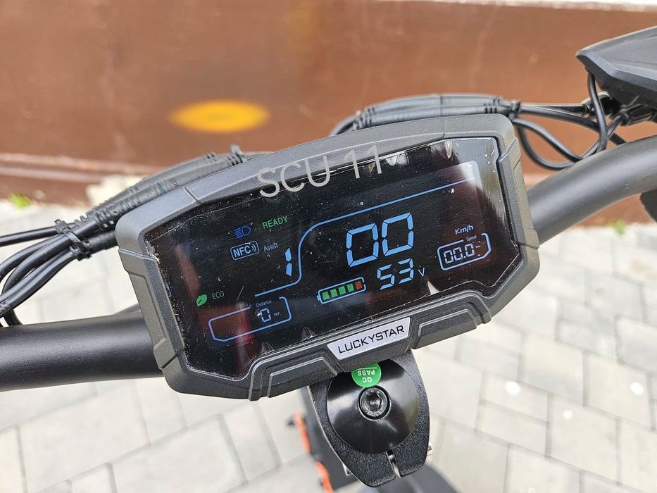 Trotineta Electrica 2 Motoare 2 x 650W Baterie 13Ah  10 inch Full Led