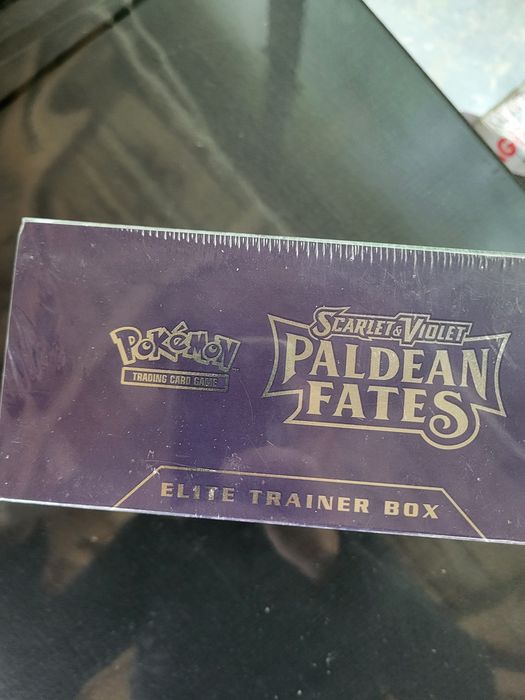 The Pokémon TCG: Scarlet & Violet-Paldean Fates Elite Trainer Box