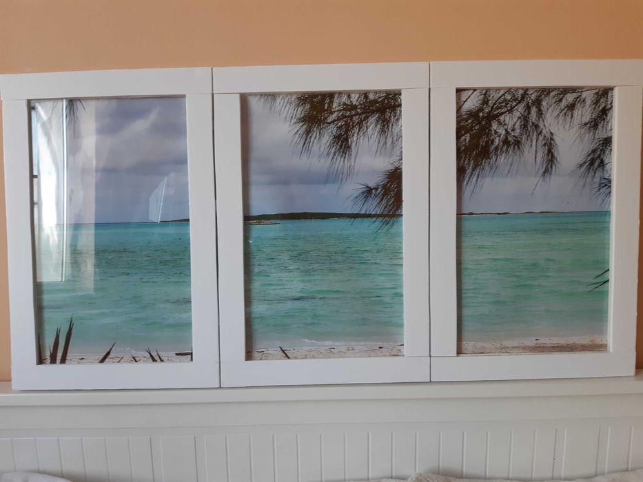 tablou unicat handmade fereastra falsa