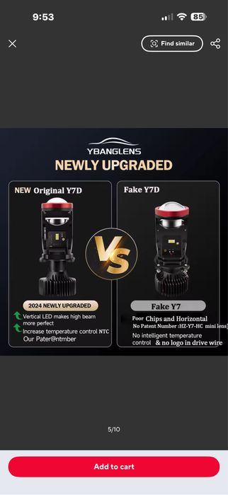 Bi-Led laser прожектори