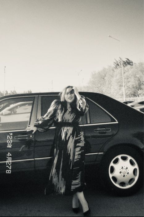 Вечерное длинное платье