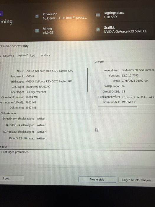 Laptop gaming HP OMEN Slim cu Intel Ultra 7255H  Nvidia RTX 5070 16GB DDR5 1Tb Ssd