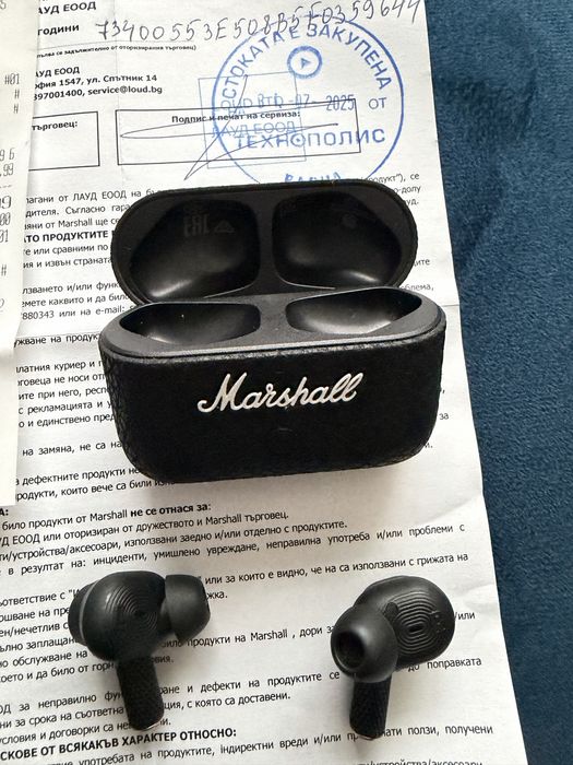 Marshall Motif II слушалки с гаранция