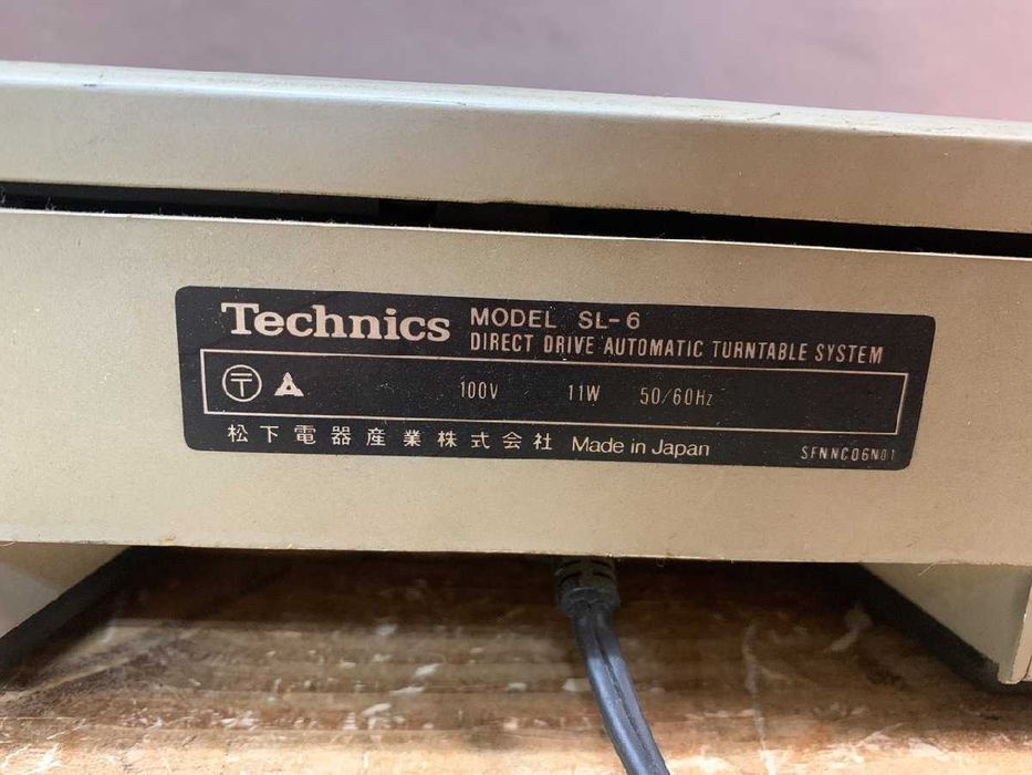 pick-up Technics SL-6 Quartz Program 10 track-uri Tangential