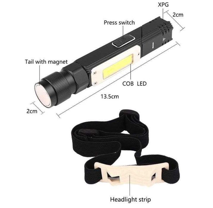 Фонарь универсальный, привозной