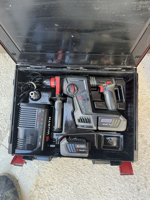 Wurth ABH 18 Compact - Безчетков перфоратор M-Cube 2x18V 5.0 Ah