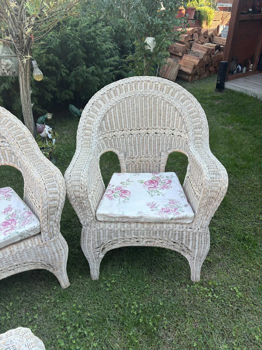 Комплект естествен ратан