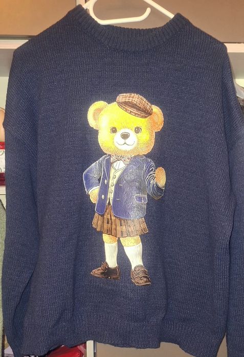 Pulover cu urs  XL