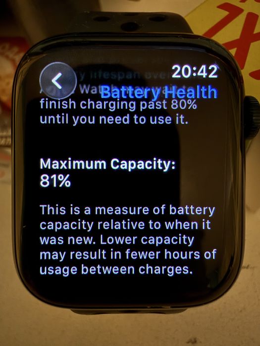 Apple watch series 7 45mm celluar + GPS nike edition, добро състояние