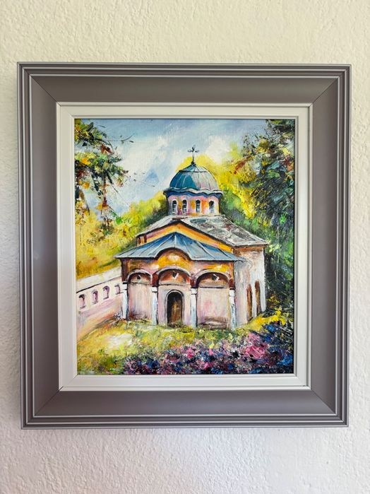 “Соколкси манастир” - маслена картина