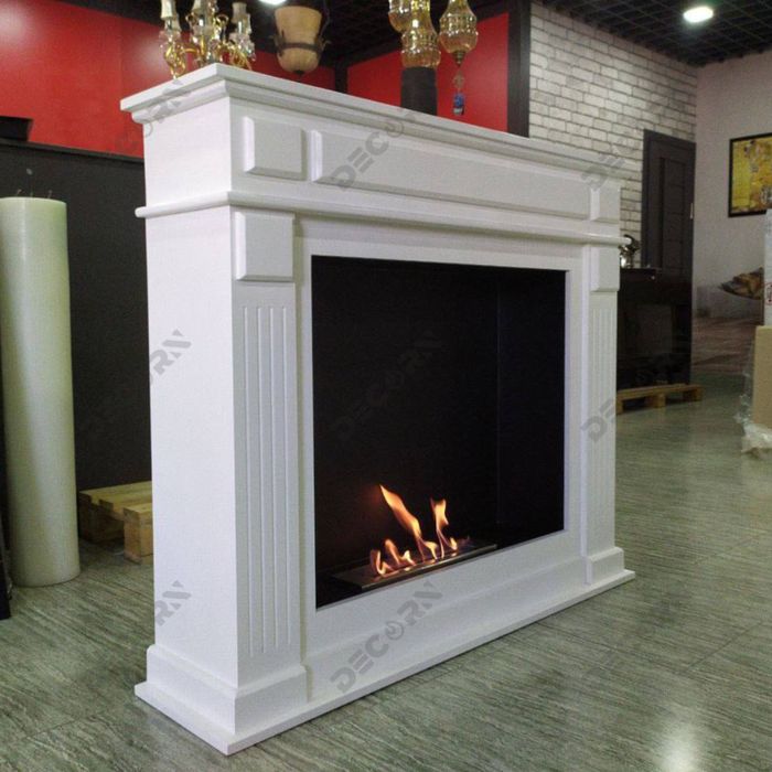 Напольные биокамины в портале из МДФ - стиль и безопасность!