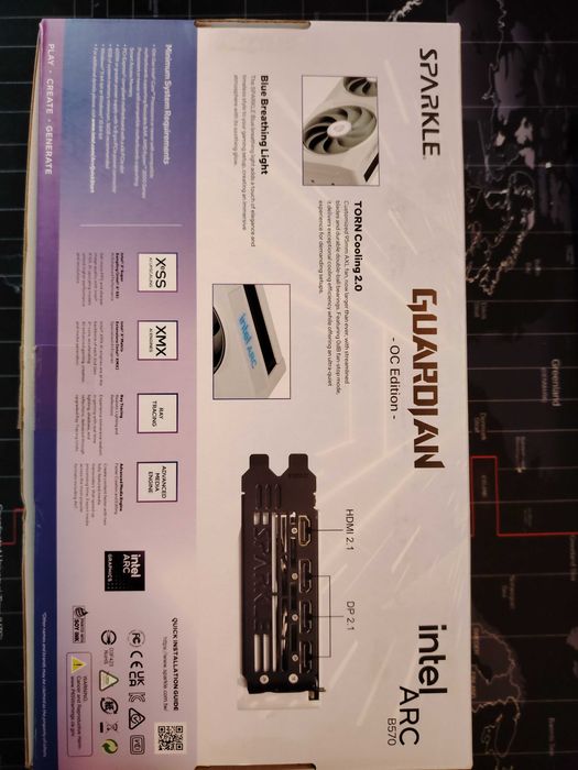 Placa video Intel Arc B570 10 Gb