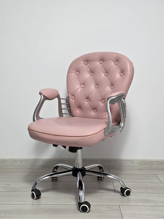 Scaun de birou roz